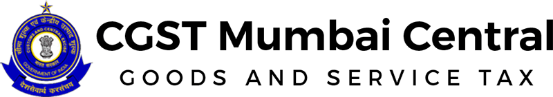 CGST Mumbai Zone Goods and Service Tax logo